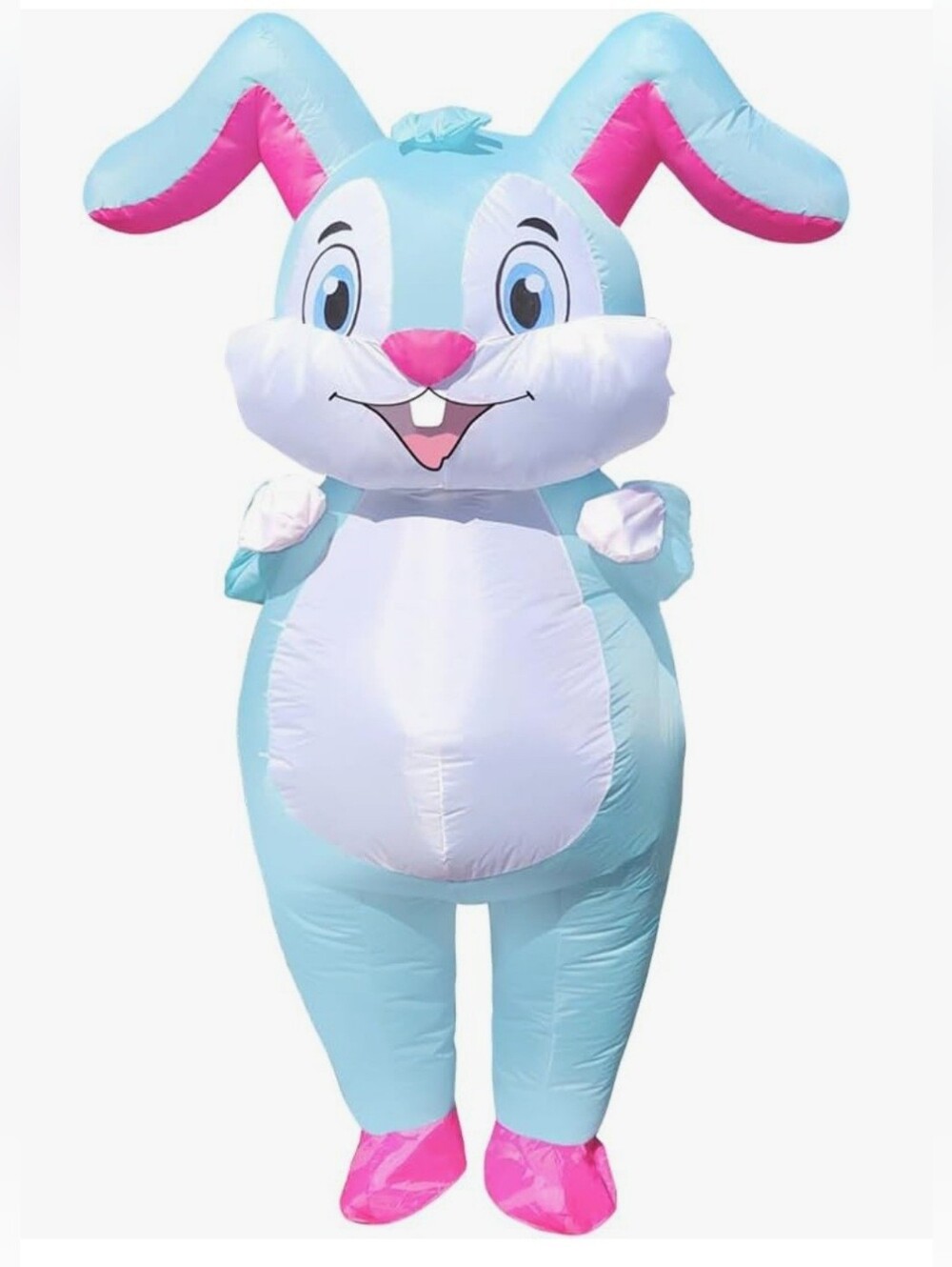 New Adult Inflatable Easter Rabbit Costume - Picture 4 of 8